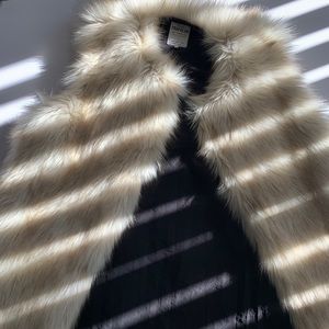 Zara Faux Fur Vest